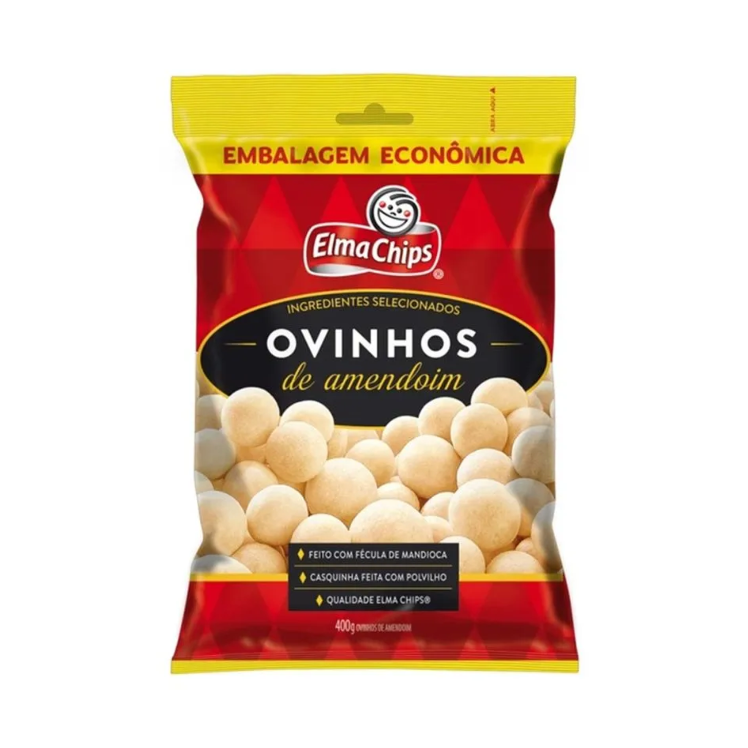 Elma Chips Ovinhos de Amendoim (400g).